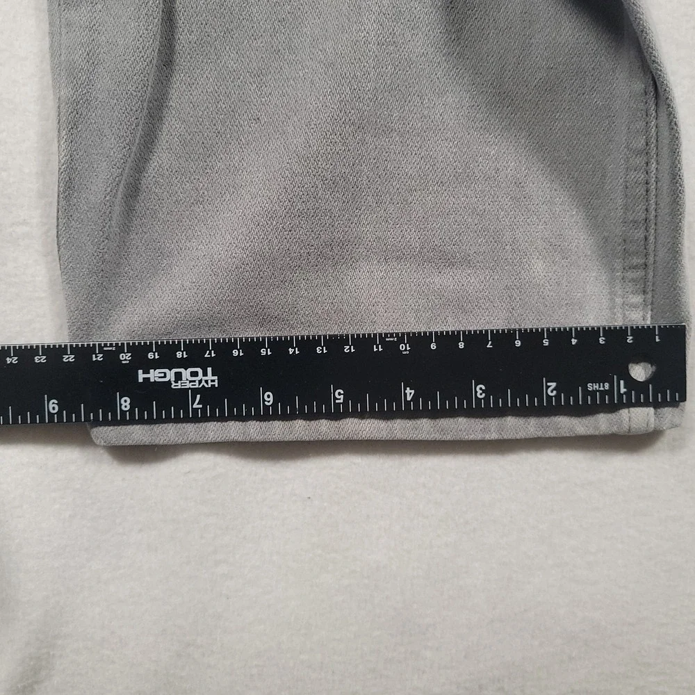 Wrangler Jeans Mens 42x34 Gray Denim Straight Leg Workwear 13MWZCG Flaws